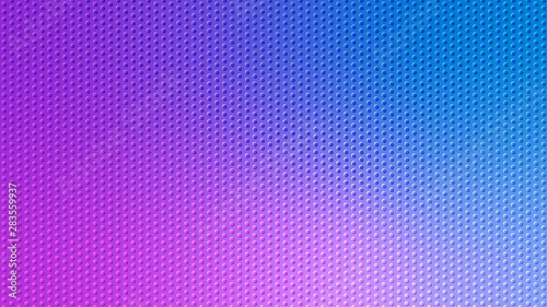 Blurred background. Circle dots pattern. Abstract purple and blue gradient design. Round spot texture background. Landing blurred page. Circles bubble or dots pattern. Vector