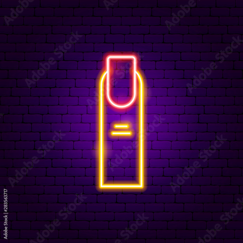 Nail with Polish Neon Sign