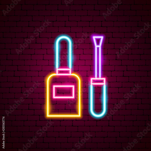 Nail Polish Neon Sign