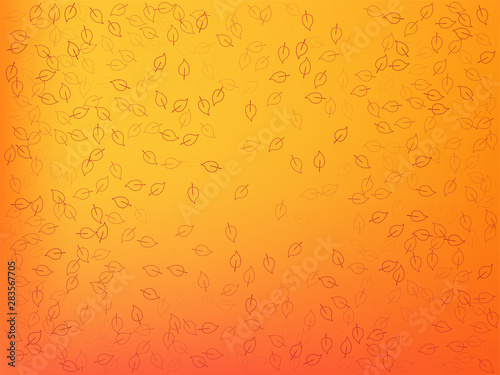 Autumn background with leaves. Vector illustration for greeting card, festive, invitation.