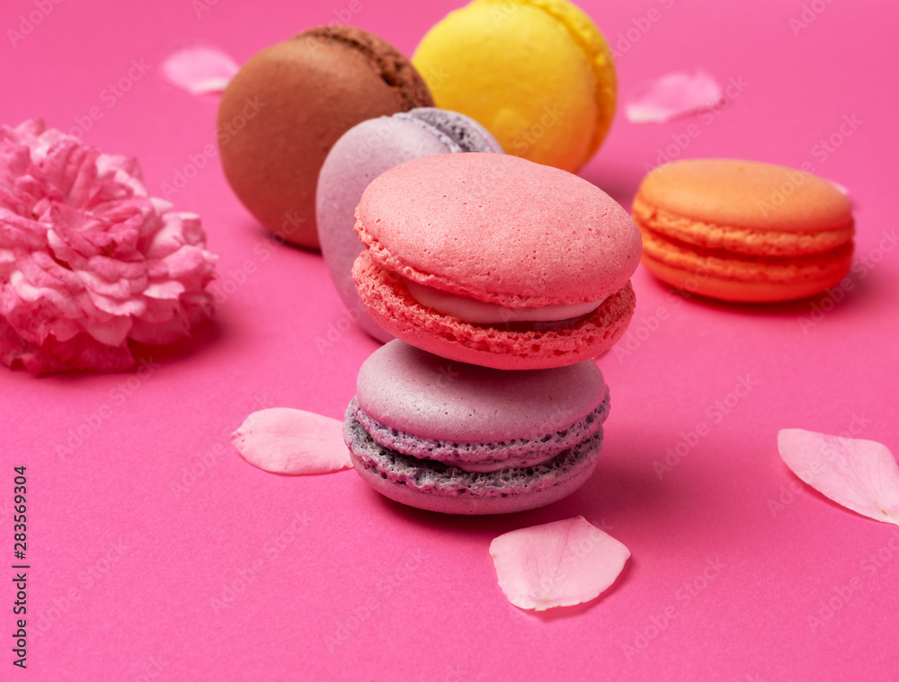 colorful baked macarons almond flour colorful baked macarons almond flour