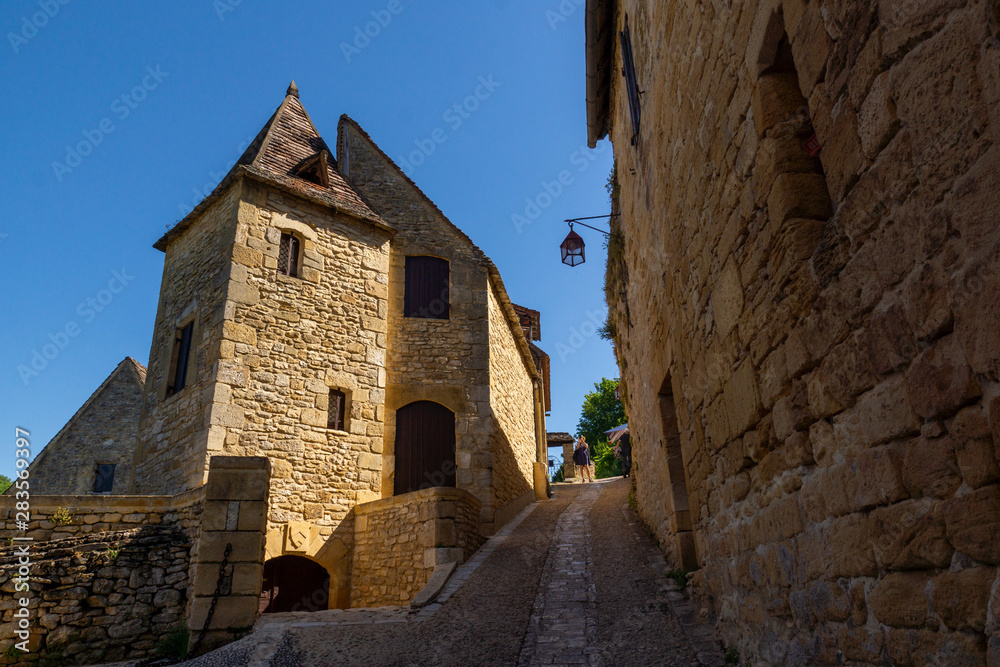Village de Beynac en Dordogne, Périgord