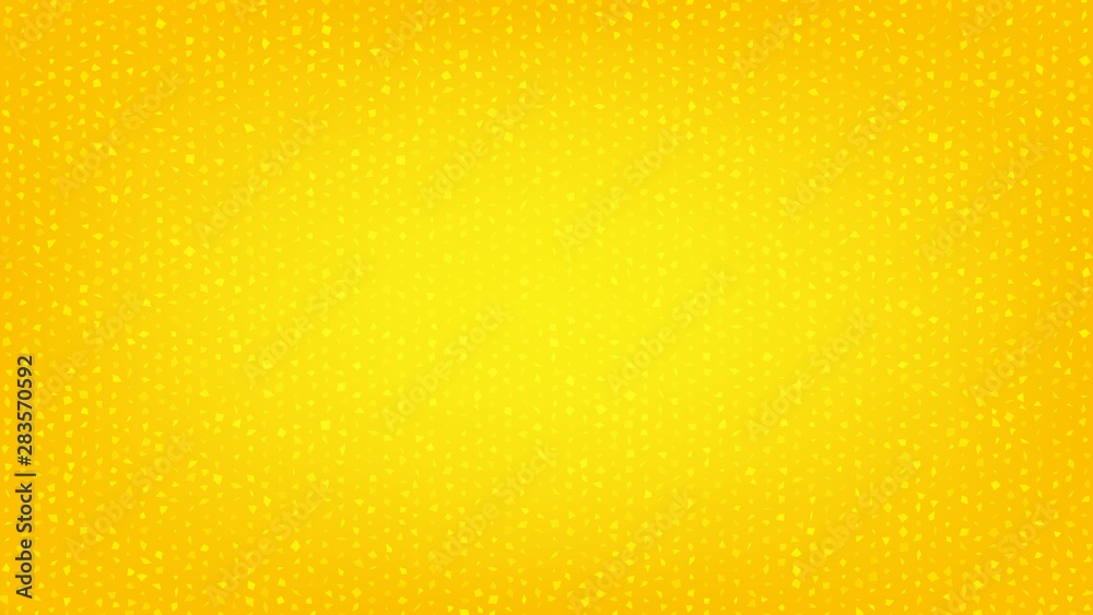 Blurred background. Geometric elements pattern. Abstract yellow gradient design. Texture background. Landing blurred page. Geometric shapes pattern. Vector