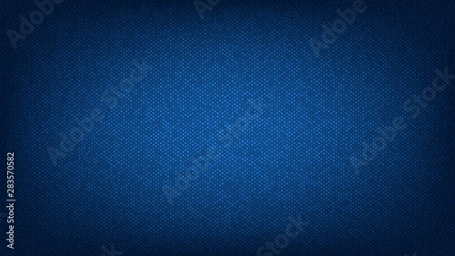 Blurred background. Circle dots pattern. Abstract dark blue gradient design. Round spot texture background. Landing blurred page. Circles bubble or dots pattern. Vector