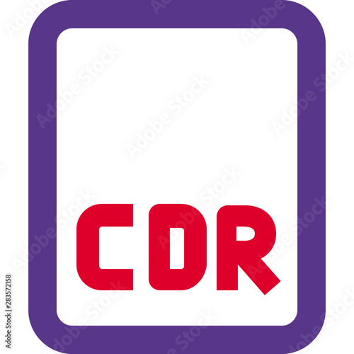 Graphics design program file format extension layout