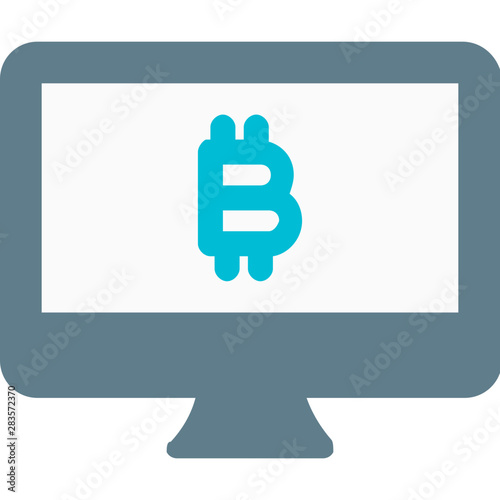 Desktop bitcoin mining application for computer layout