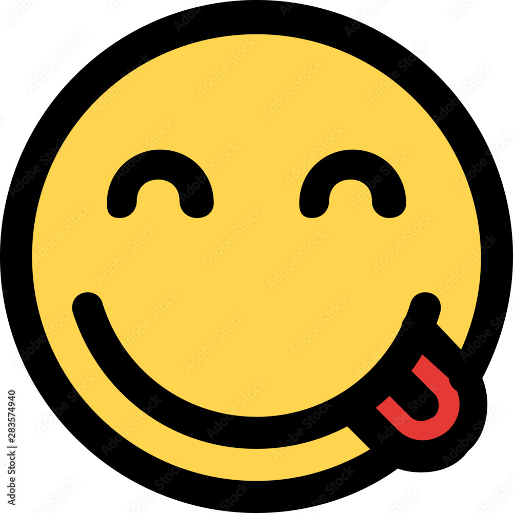 savoring pictorial expression with eyes closed emoticon savoring pictorial expression with eyes closed emoticon
