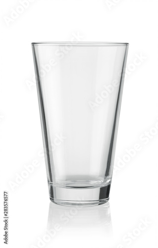 Tall glass isolated on white