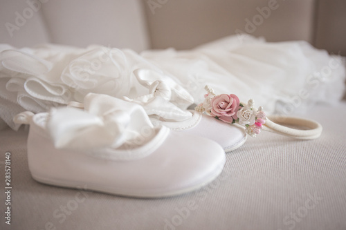 Christening - baby girl outfit