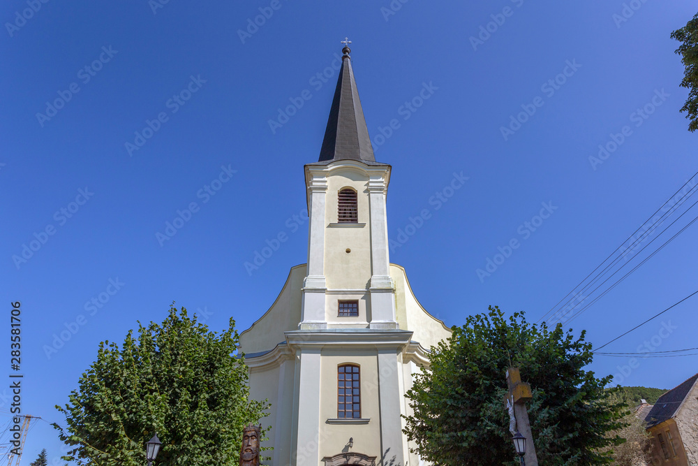 St Stephen church in Domos, Hungary.