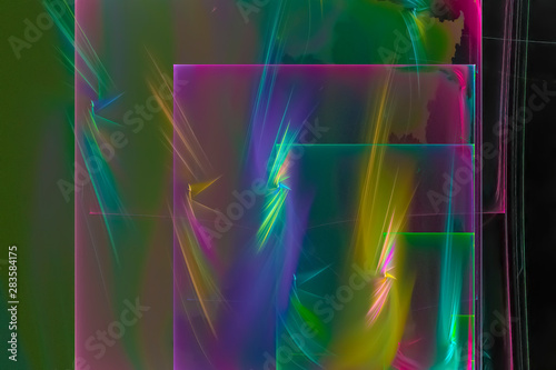 abstract fractal fantasy design background