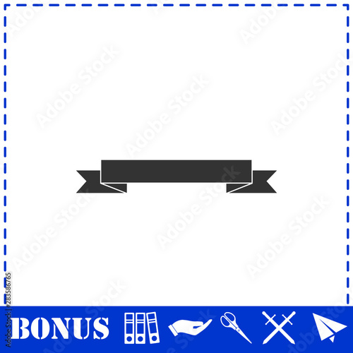 Wallpaper Mural Ribbon icon flat Torontodigital.ca