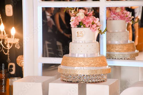 Torta de quinceaños