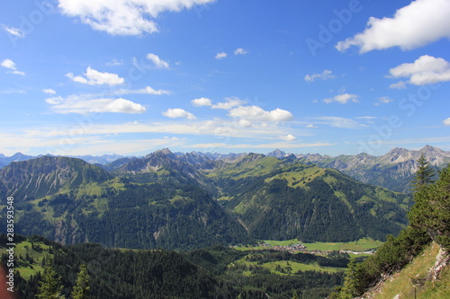 Fototapeta Naklejka Na Ścianę i Meble -  Berge im Allgäu