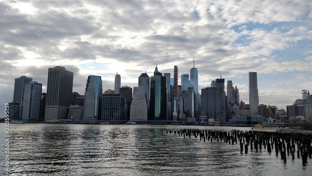 Fototapeta premium skyline of new york city