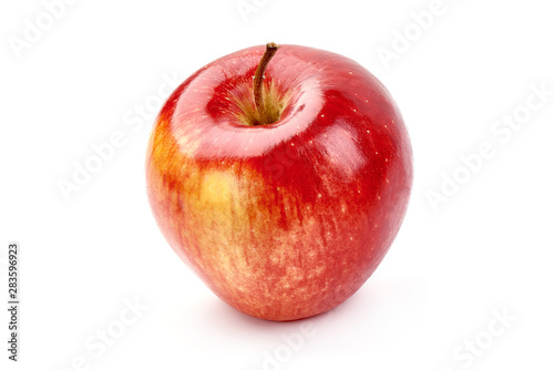 Red delicious apple, isolated on white background