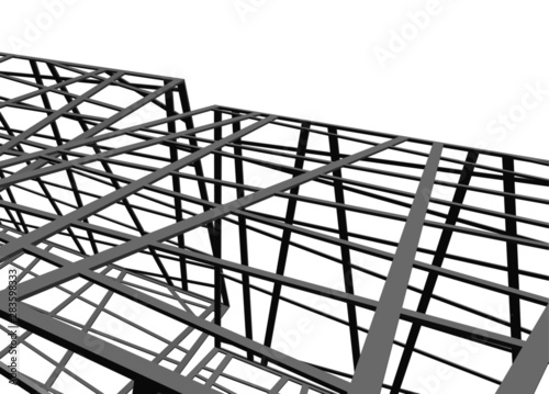 structure building construction. Industrial background