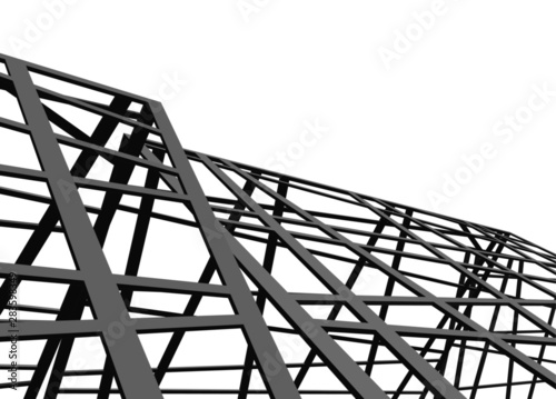 structure building construction. Industrial background