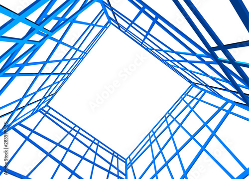 structure building construction. Industrial background