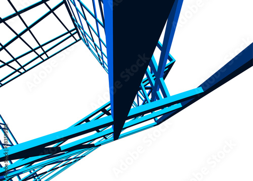 structure building construction. Industrial background