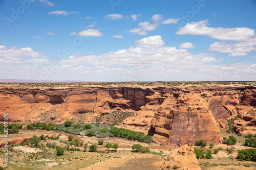 Overlook of canyon de chelly national monument, Arizona, USA