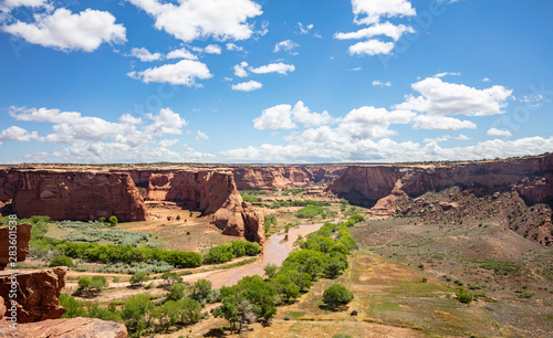 Overlook of canyon de chelly national monument, Arizona, USA photo