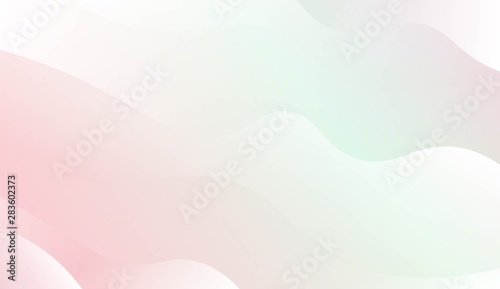 Wave Modern Background. For Business Presentation Wallpaper, Flyer, Cover. Vector Illustration with Color Gradient.