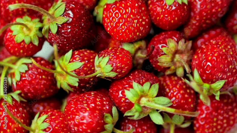 Fresh Fruits Appetizing and Beautiful Strawberries as Food Background. Organic Healthy Ripe Strawberry Nutrition.