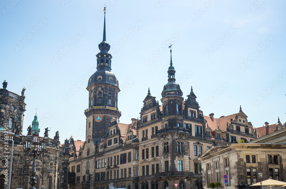 Cathedral of the Holy Trinity, a Roman Catholic Cathedral in Dresden. Cathedral of the Holy Trinity, a Roman Catholic Cathedral in Dresden.