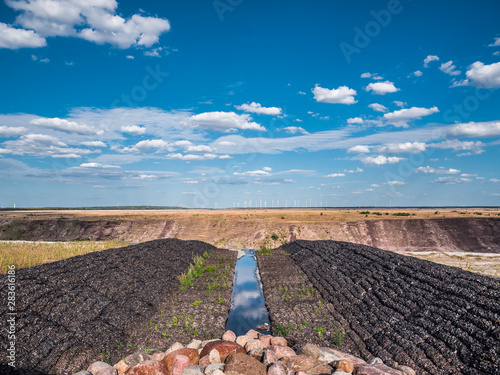 Canal to the future lake photo