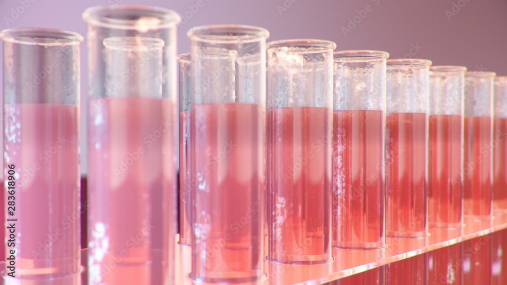 Science laboratory research. Development of medical technology. A ...