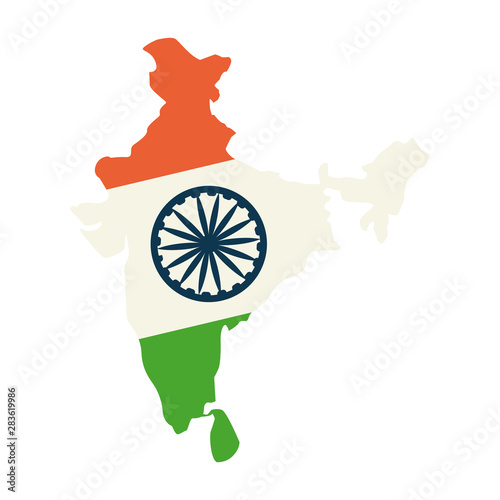 indian happy independence day vector ilustration