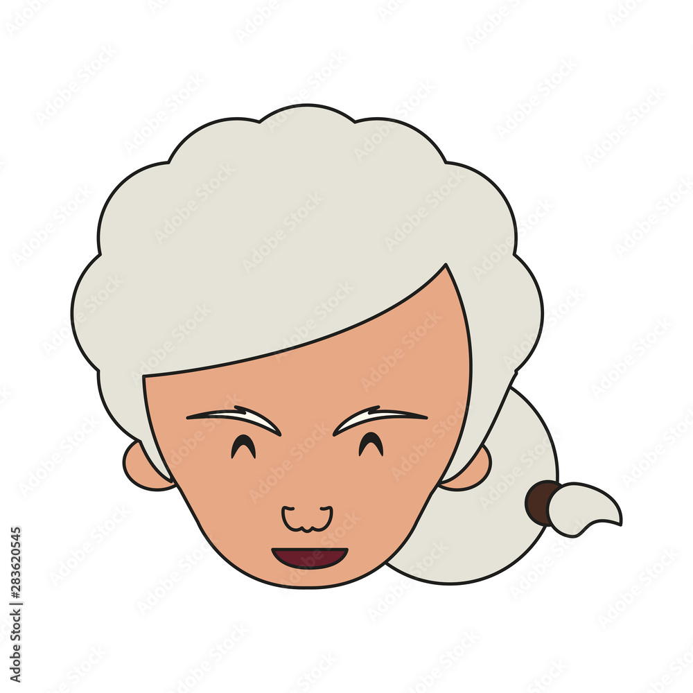 grandparent senior old grandmother cartoon