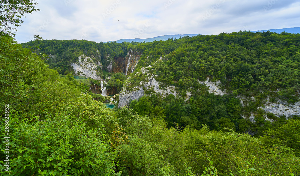 Fototapeta premium Plivitce National park in Croatia