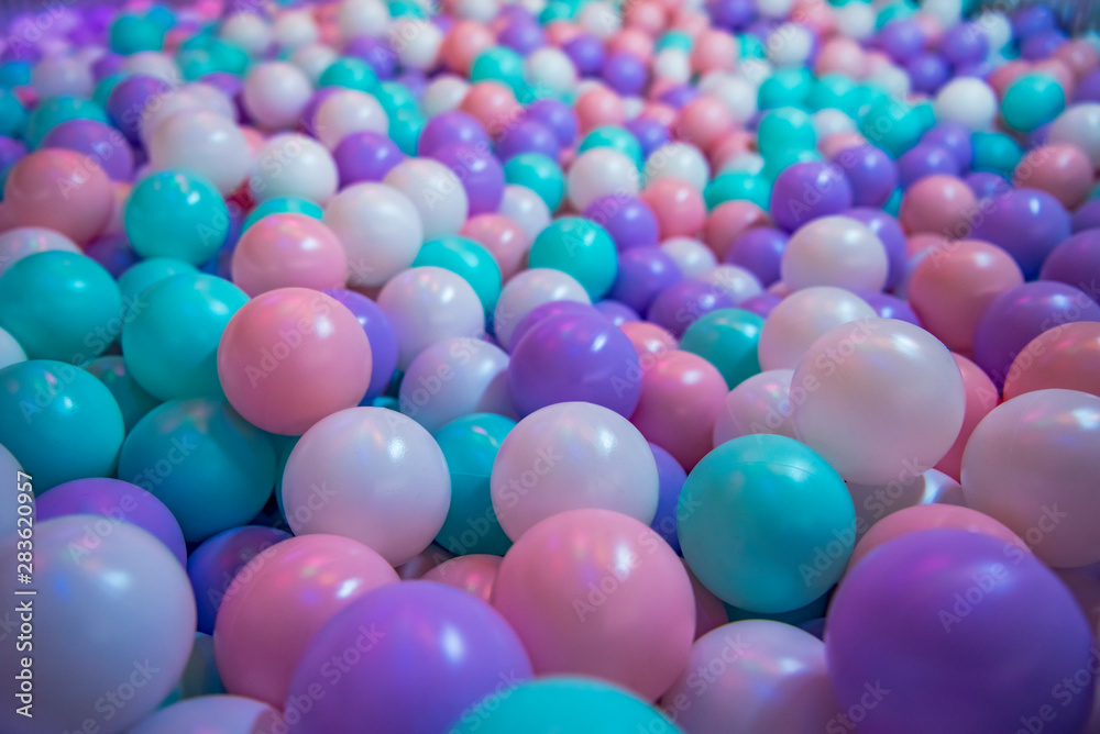 a colorful ball pool a colorful ball pool
