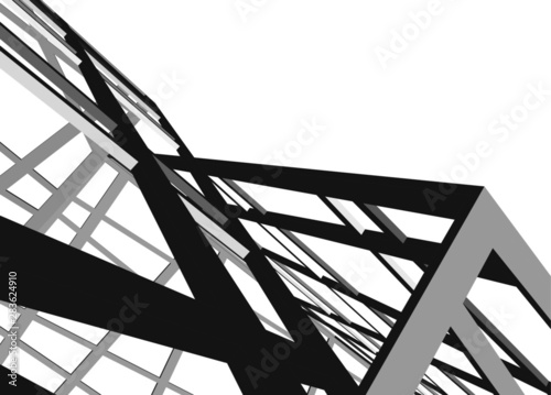 structure building construction. Industrial background