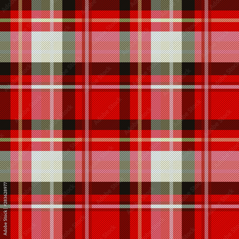 Obraz premium seamless tartan plaid. Scottish plaid, Seamless pattern for clothes, shirts, dresses, and other textile products