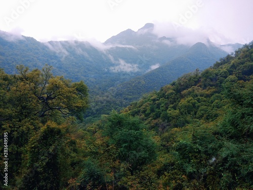 view of mountains