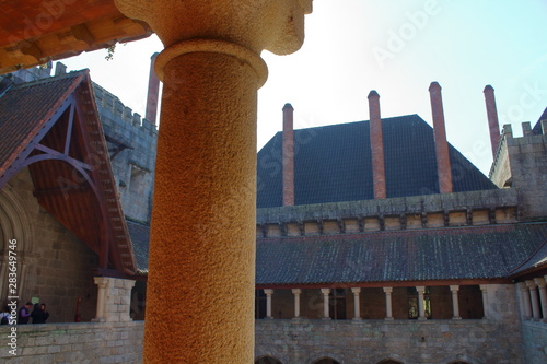 Palace of the Duke of Braganza in Guimaraes, Portugal photo