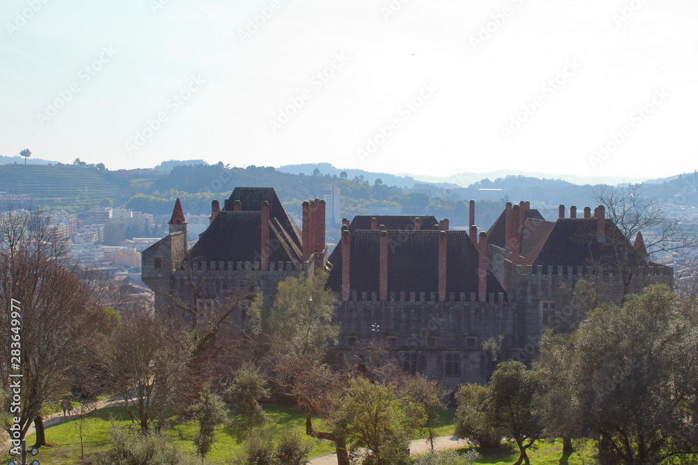 Fototapeta premium Palace of the Duke of Braganza in Guimaraes, Portugal