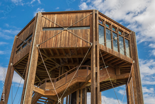 wooden tower observatory Vigilance