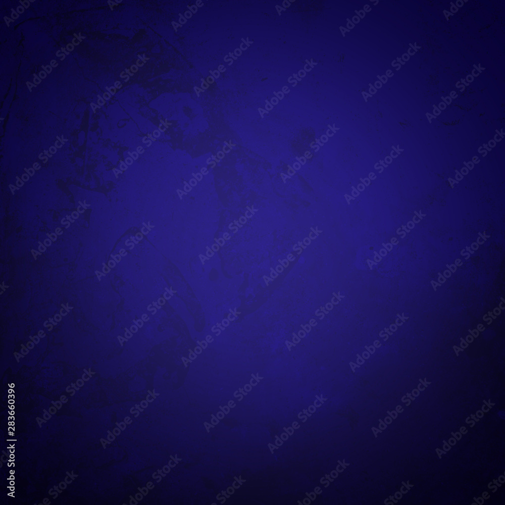 Beautiful blue old background. Grunge background. Square space for text.
