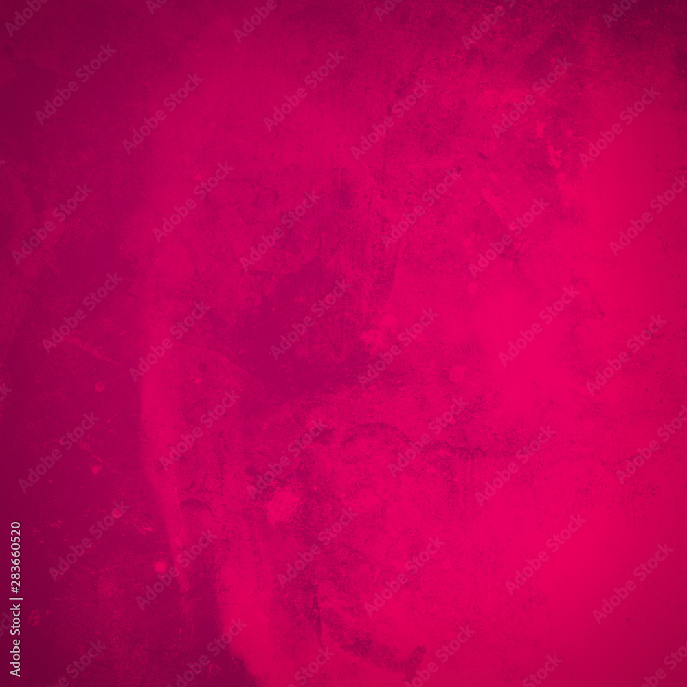 Obraz premium Beautiful pink old background. Grunge background. Square space for text.
