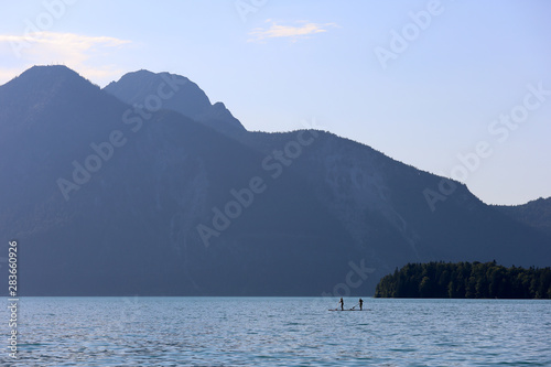 SUP auf dem Walchensee