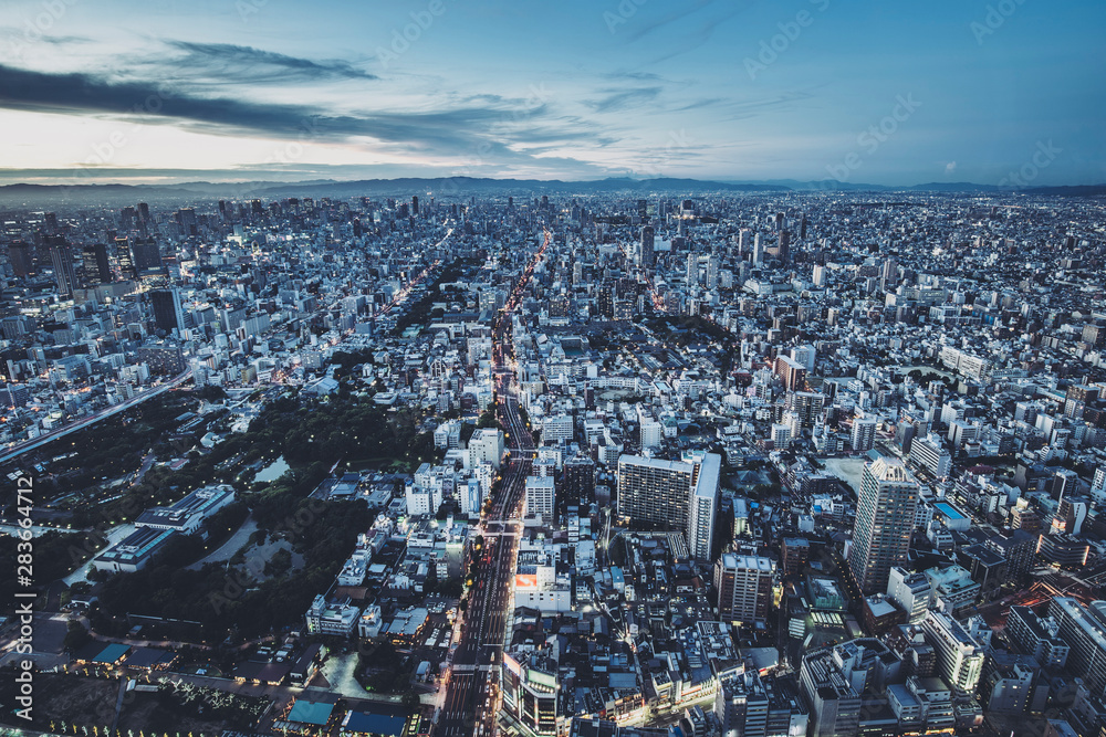大阪・都市景観・夜景