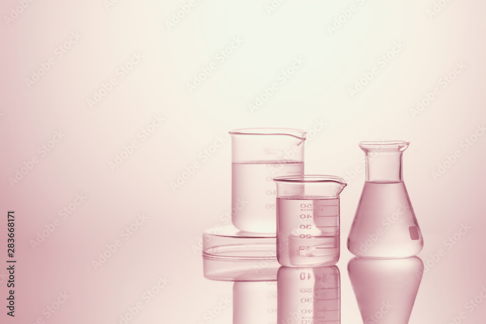 Assorted laboratory glassware equipment - Image Assorted laboratory glassware equipment - Image