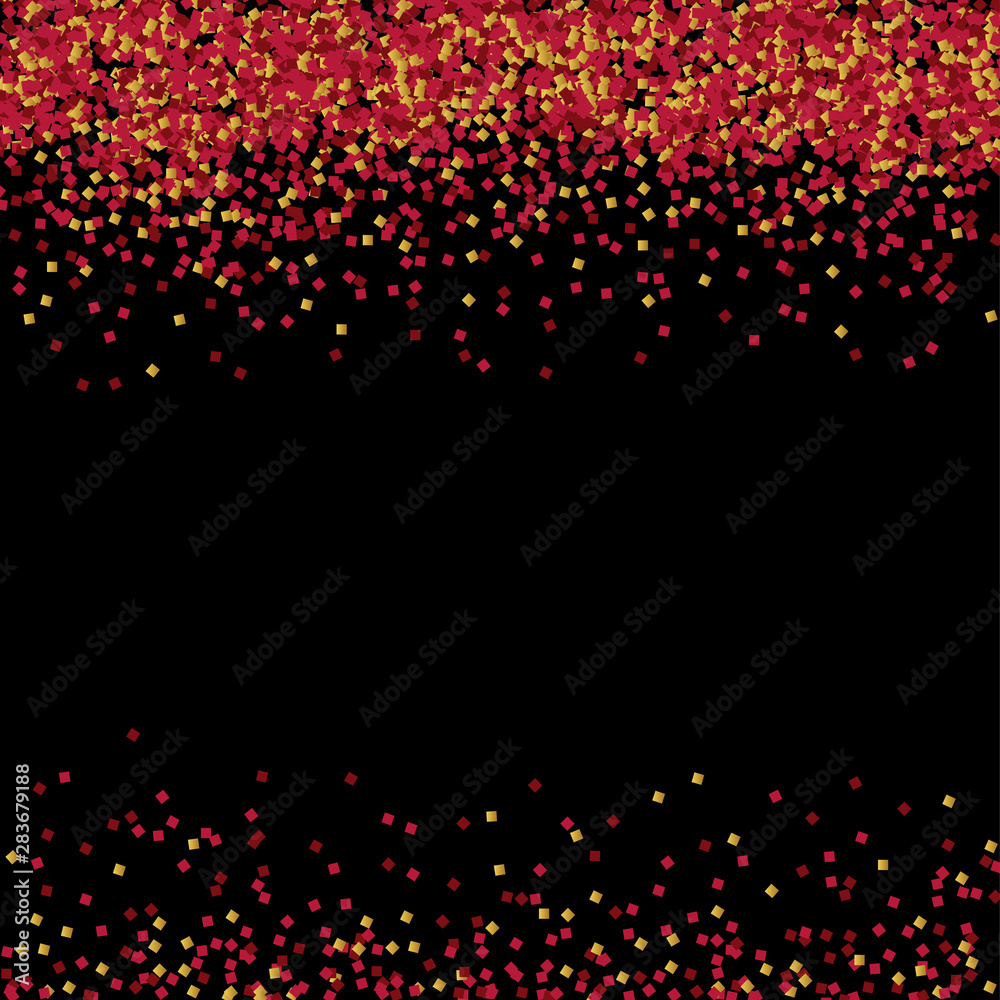 vector background of red glitter