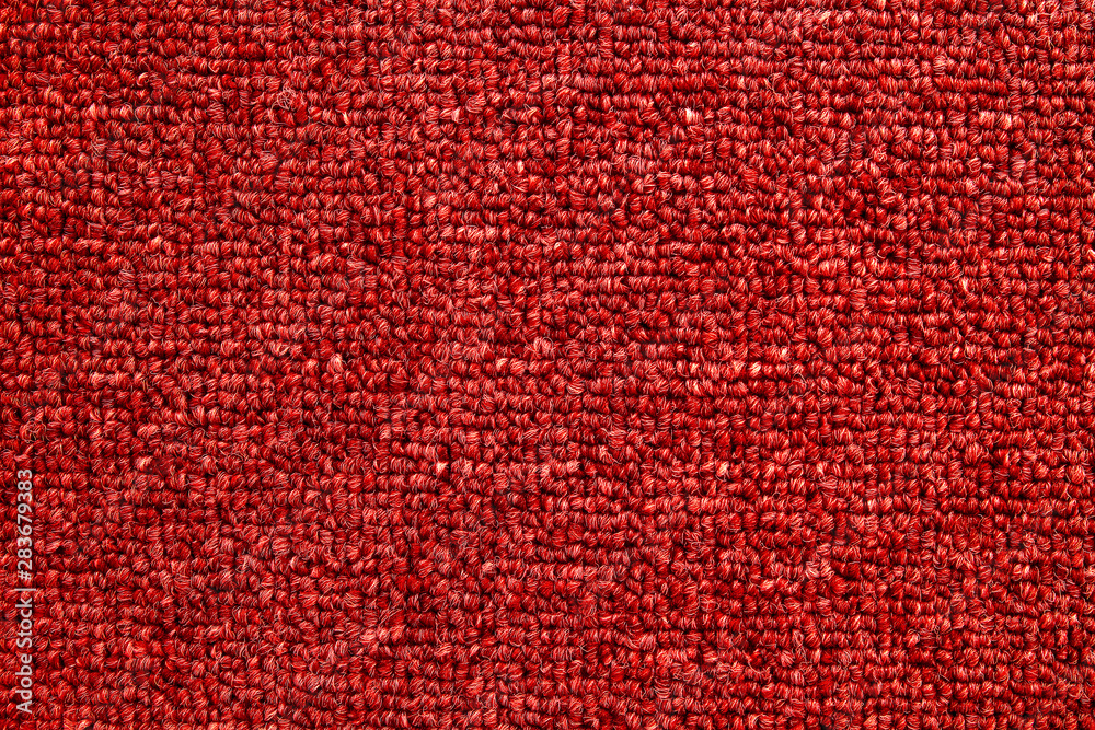 Red carpet seamless texture background with high resolution