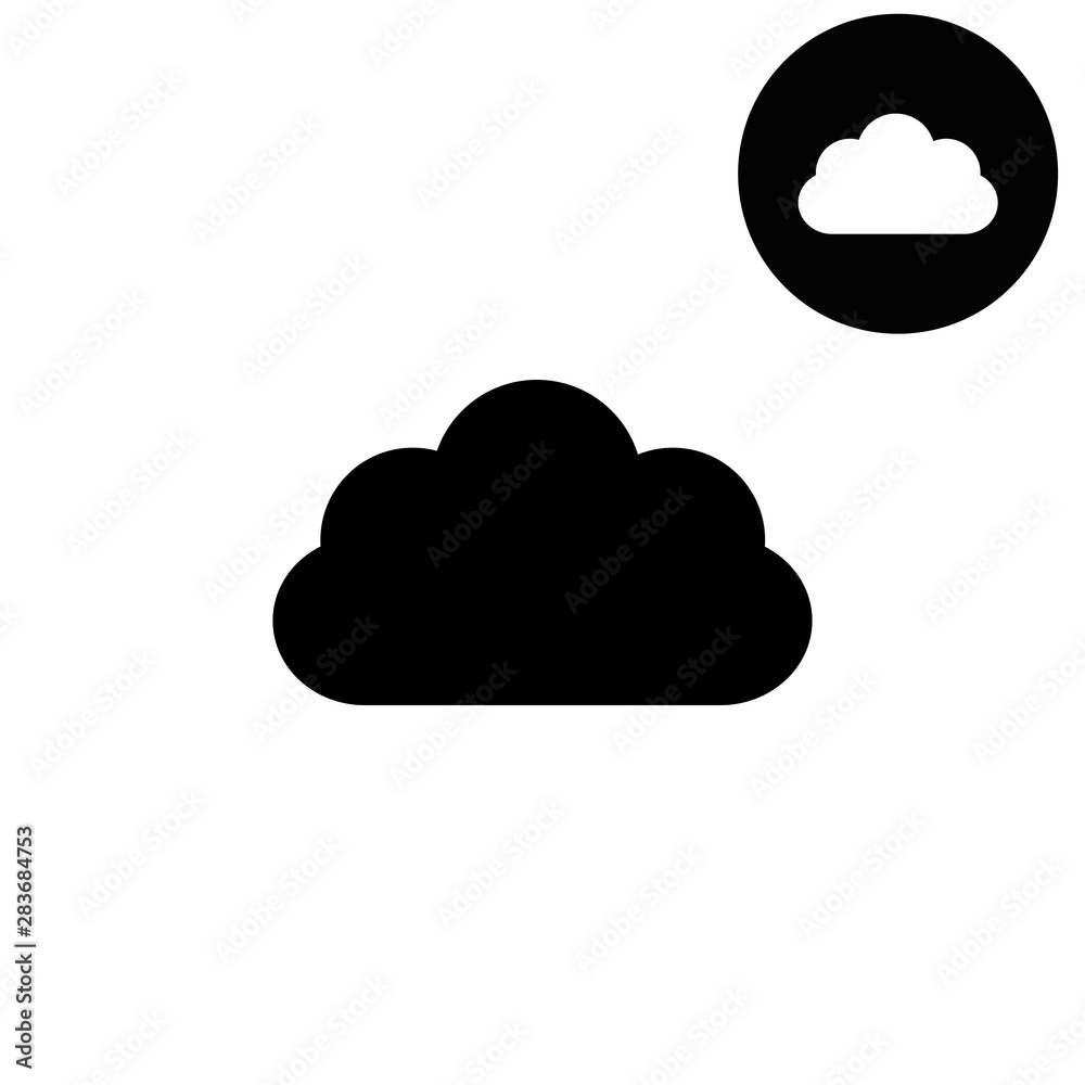 weather icon - white vector icon weather icon - white vector icon