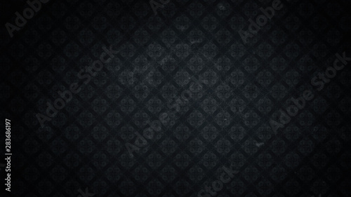 Dark wallpaper in a retro style